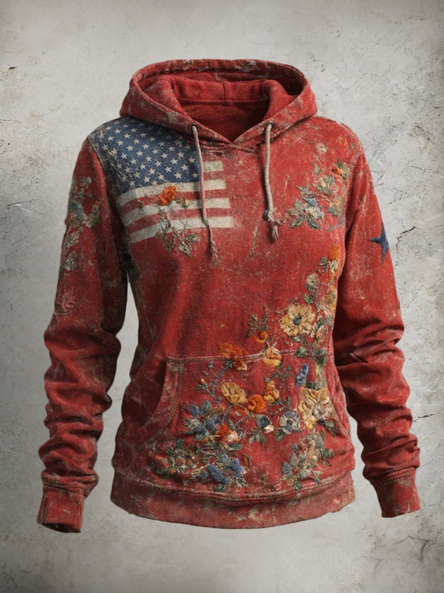 America 250 Years Of Freedom Hoodie Old Vintage Floral USA Flag Hoodie Gifts For Sister America 250 Years Of Freedom Hoodie Old Vintage Floral USA Flag Hoodie Gifts For Sister