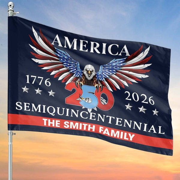 America 250 Years Semiquincentennial Flag Outdoor Decor Gift For Patriots