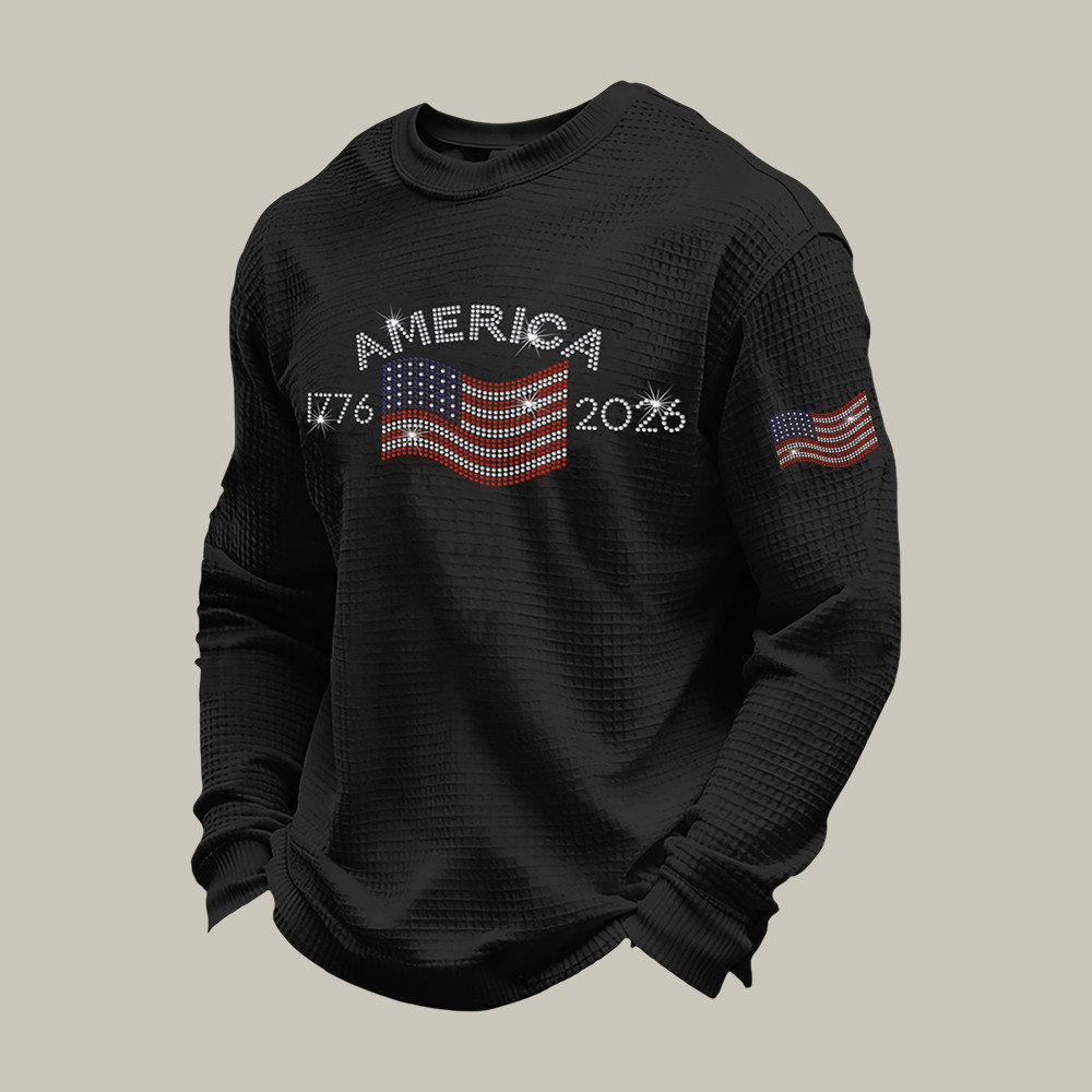 America 250th Anniverasry 1776 2026 Long Sleeve Shirt July 4 Outfits Gift For Men