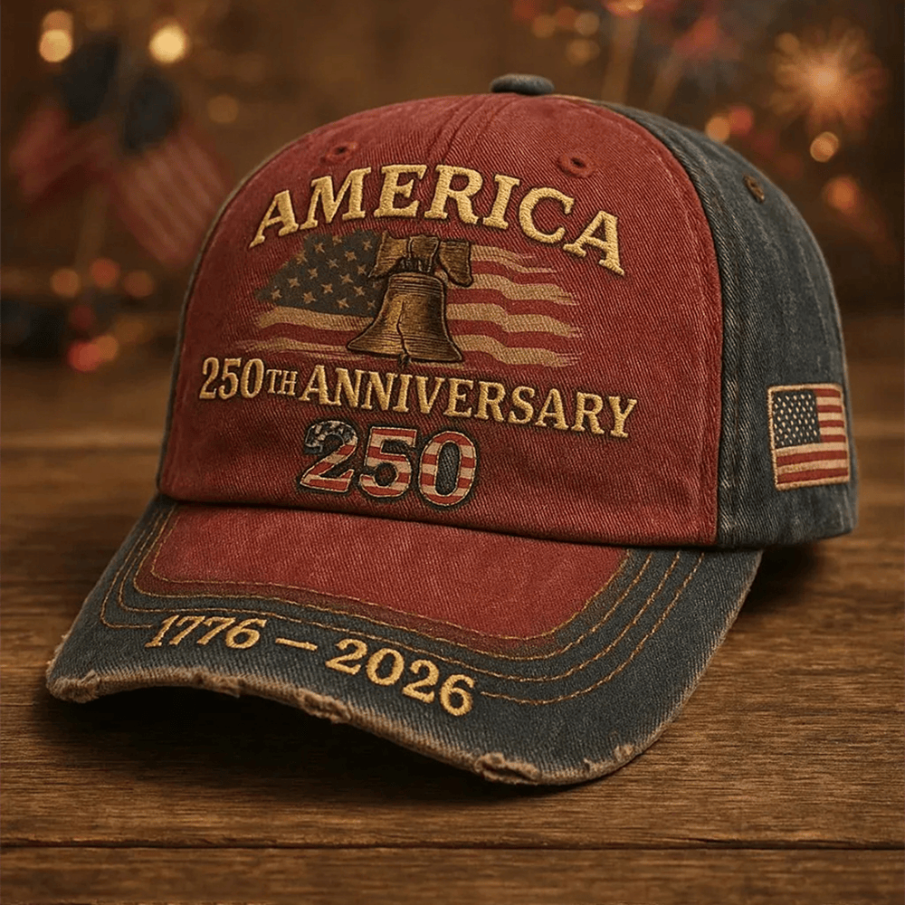 America 250Th Anniversary 1776 2026 Hat American Flag Logo Cap Unique Gift For Men