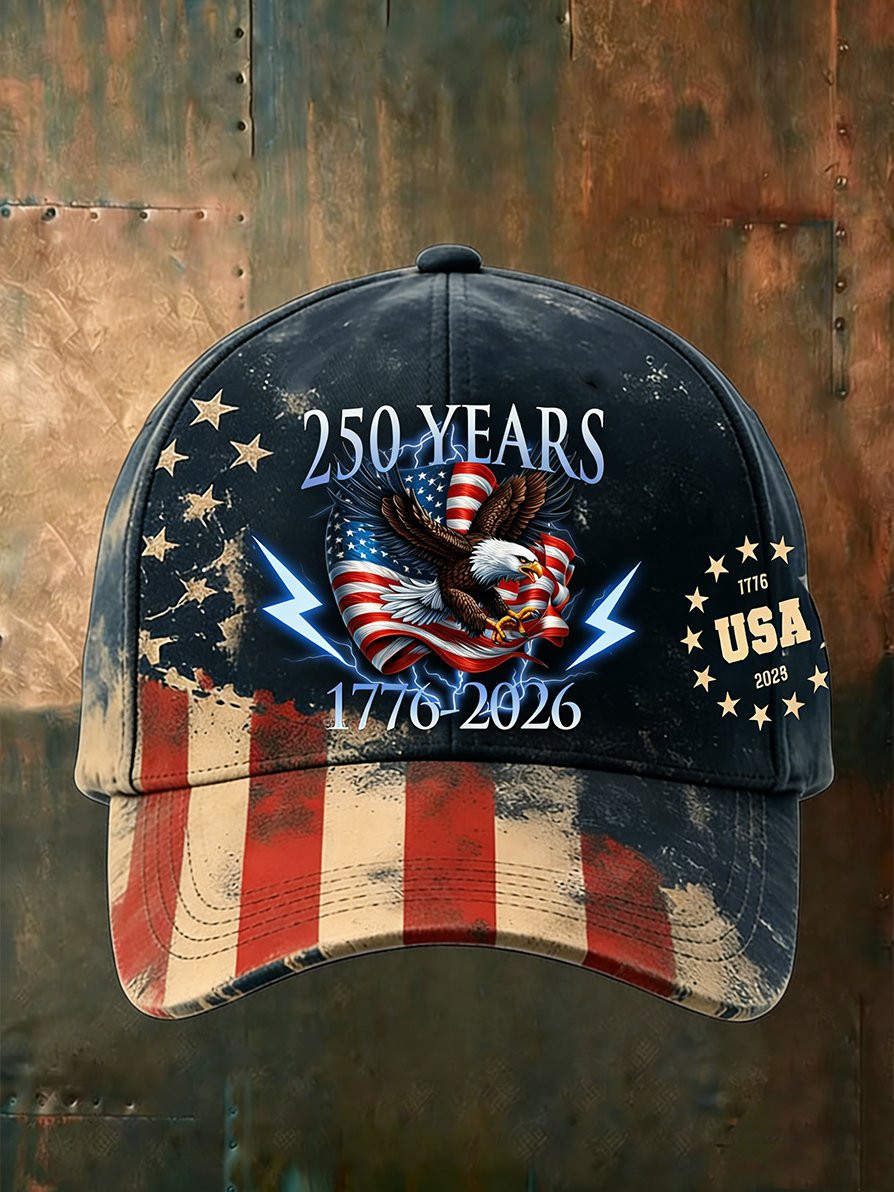 America 250th Anniversary 1776 2026 Hat America's Birthday Hat Patriotic Themed Gifts