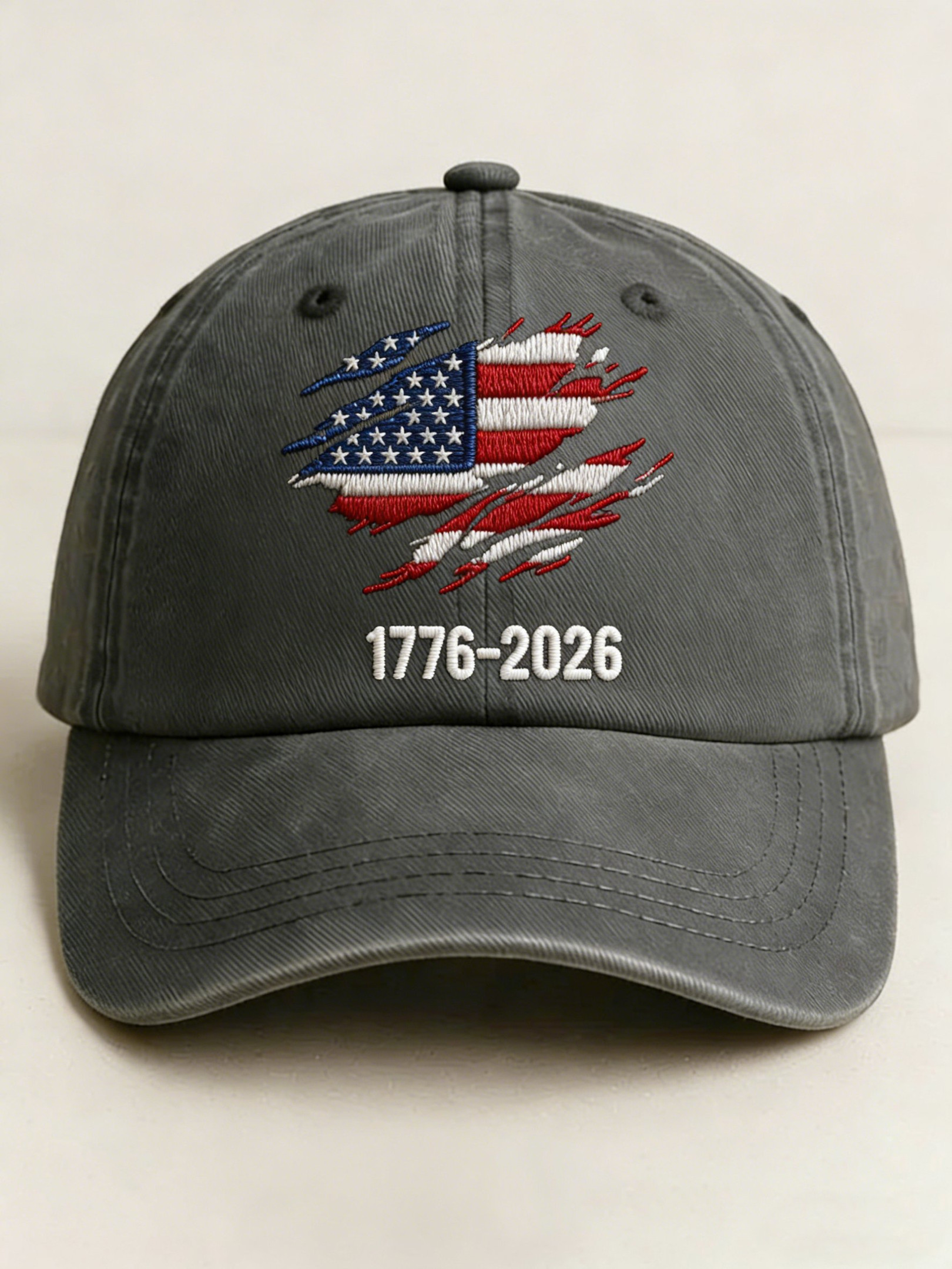 America 250th Anniversary 1776 2026 Hat Embroidered Patriotic Merchandise Gifts For Husband