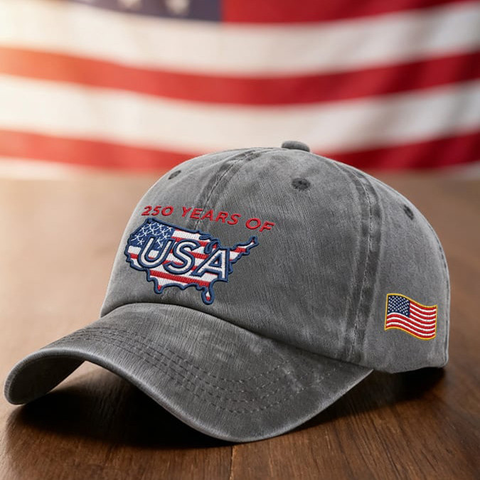 America 250th Anniversary 1776 2026 Hat Independence Day 2026 Baseball Cap Patriotic Presents