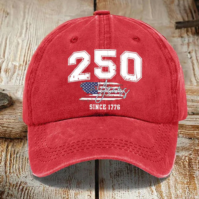 America 250th Anniversary 1776 2026 Hat Independence Day 2026 Baseball Cap Patriots Gift