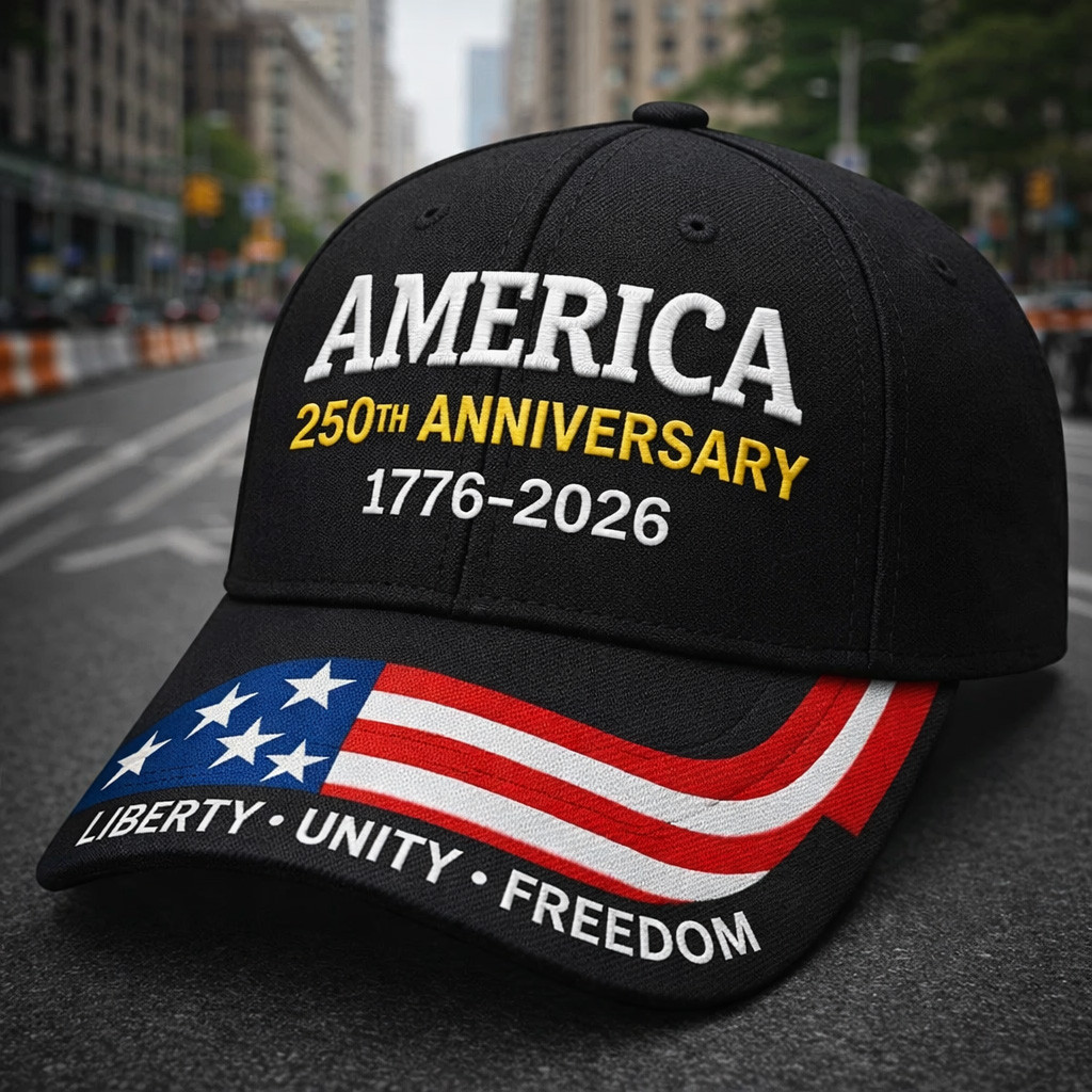 America 250th Anniversary 1776 2026 Hat Liberty Unity Freedom Cap Patriotic Gift