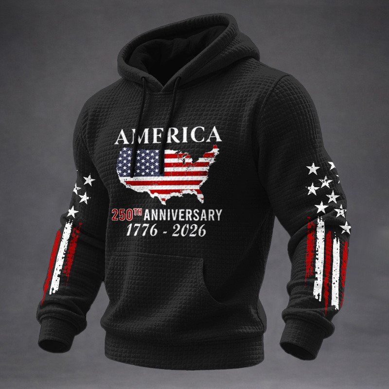 America 250th Anniversary 1776 2026 Hoodie America's 250th Birthday Clothing Line Patriotic Gift