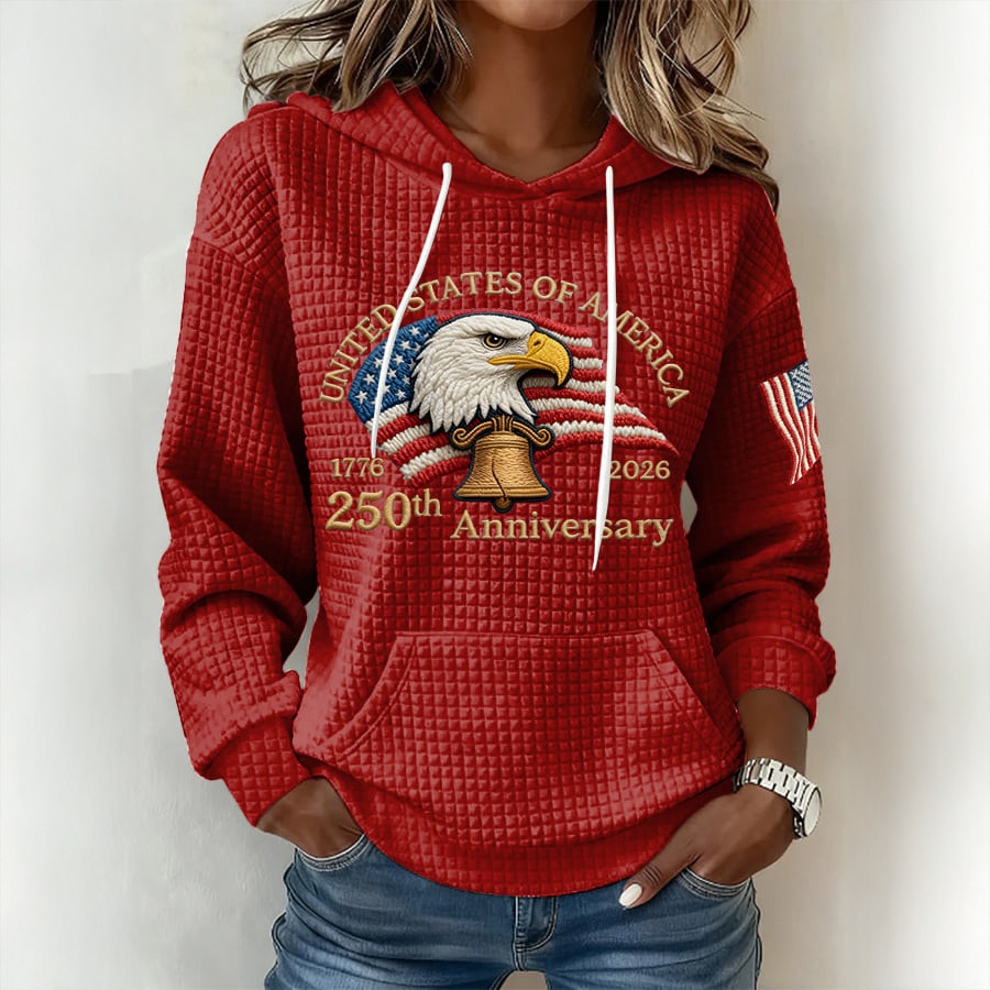 America 250th Anniversary 1776 2026 Hoodie America's Birthday Hooded Sweatshirt