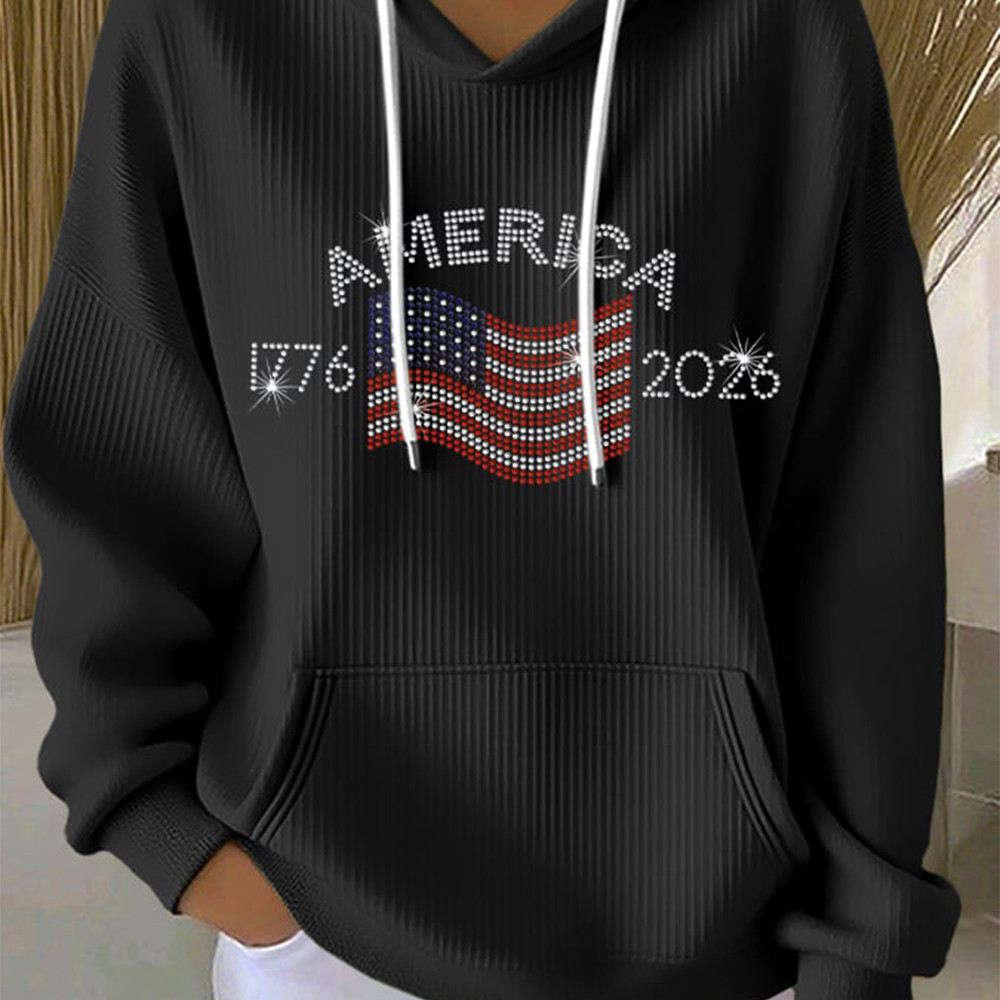 America 250Th Anniversary 1776 2026 Hoodie Patriotic Apparel Gift Ideas For Women