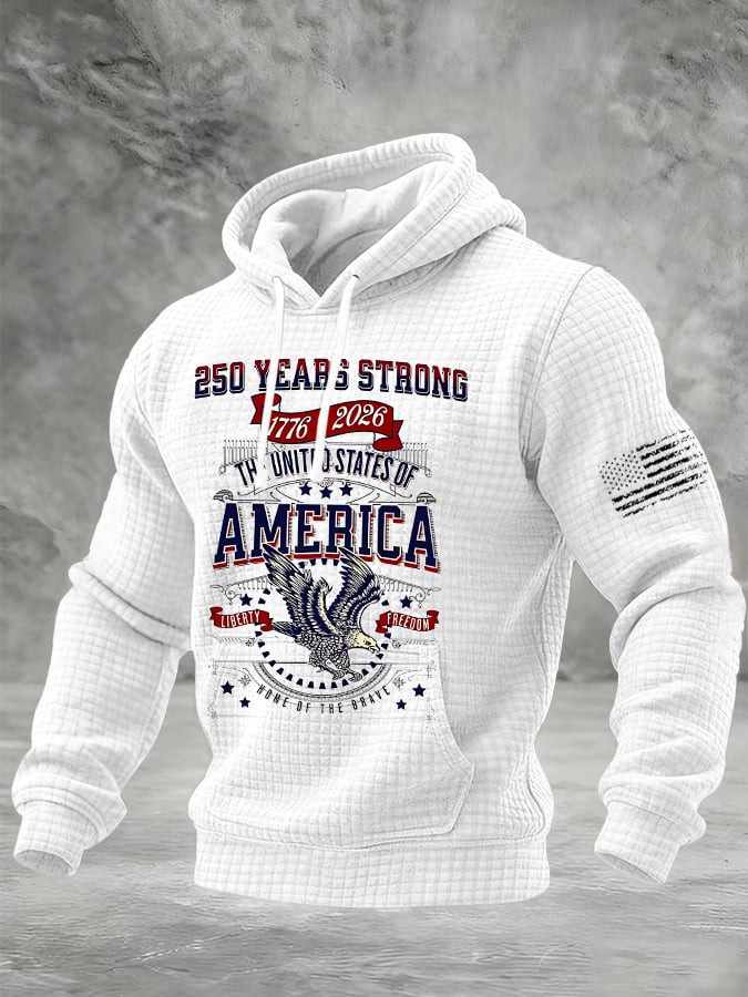 America 250Th Anniversary 1776 2026 Hoodie USA 250 Years Strong Patriotic Hoodie Him Gifts America 250Th Anniversary 1776 2026 Hoodie USA 250 Years Strong Patriotic Hoodie Him Gifts
