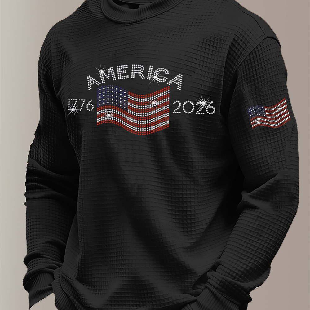 America 250Th Anniversary 1776 2026 Long Sleeve Shirt 4th Of July Clothing Gifts For Him