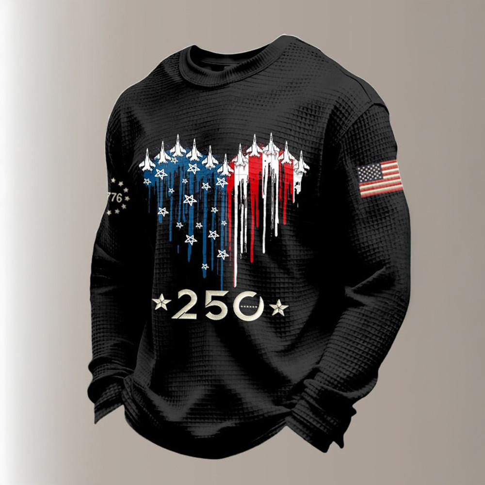 America 250th Anniversary 1776 2026 Long Sleeve Shirt America's Birthday Merch 4th Of July Gifts