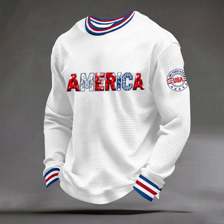 America 250th Anniversary 1776 2026 Long Sleeve Shirt Fourth Of July Clothing Patriotic Gift Ideas