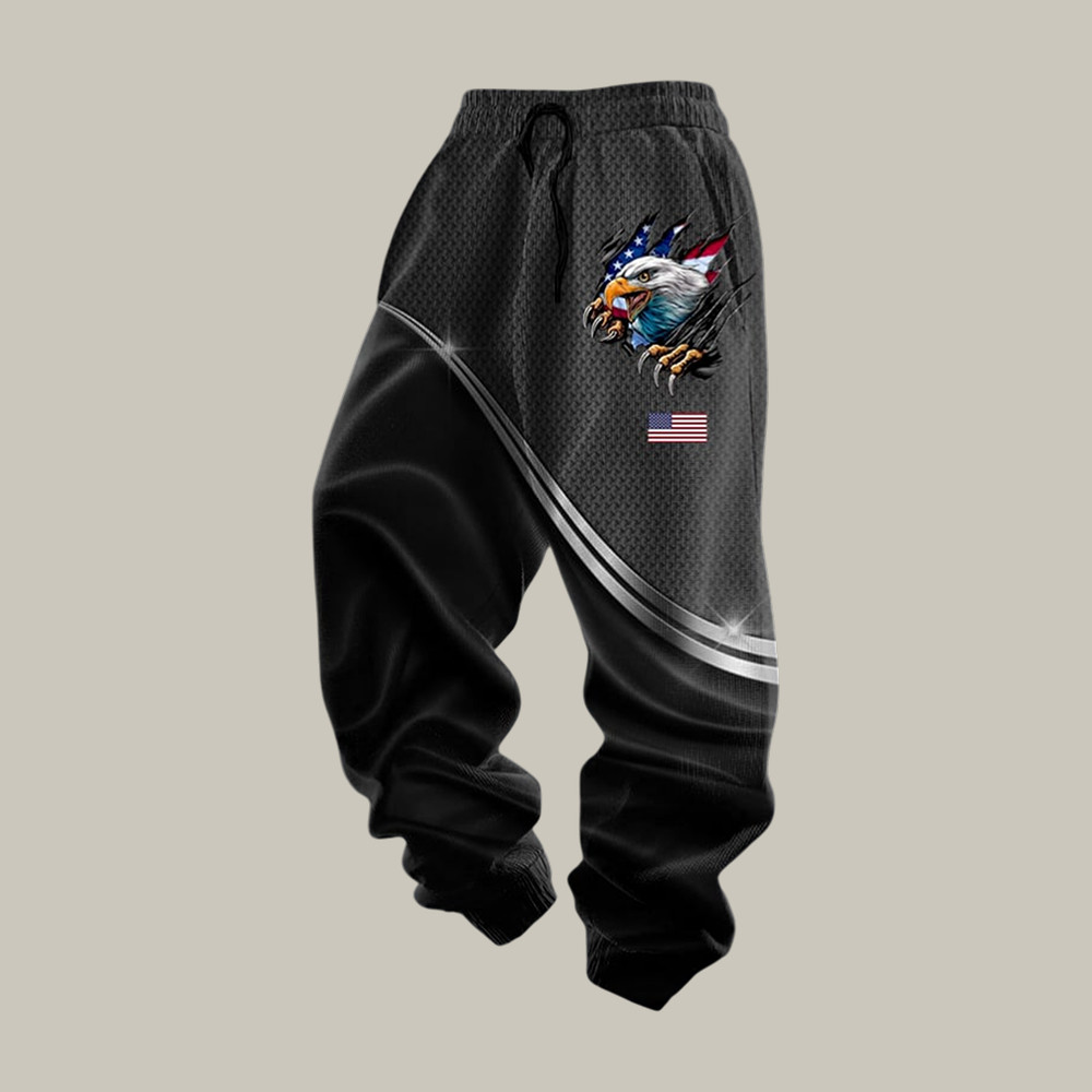 America 250th Anniversary 1776 2026 Patriotic Eagle Sweatpants July 4 Outfits