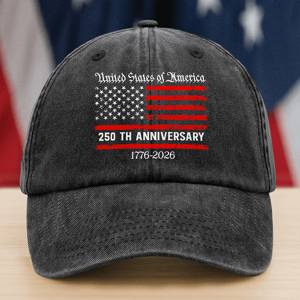 America 250th Anniversary 1776 2026 Semiquincentennial Hat American Patriot Cap Present For Him