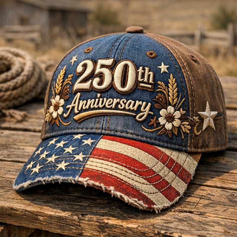 America 250th Anniversary 1776 2026 Vintage Hat July 4th Baseball Cap Gift For Patriots