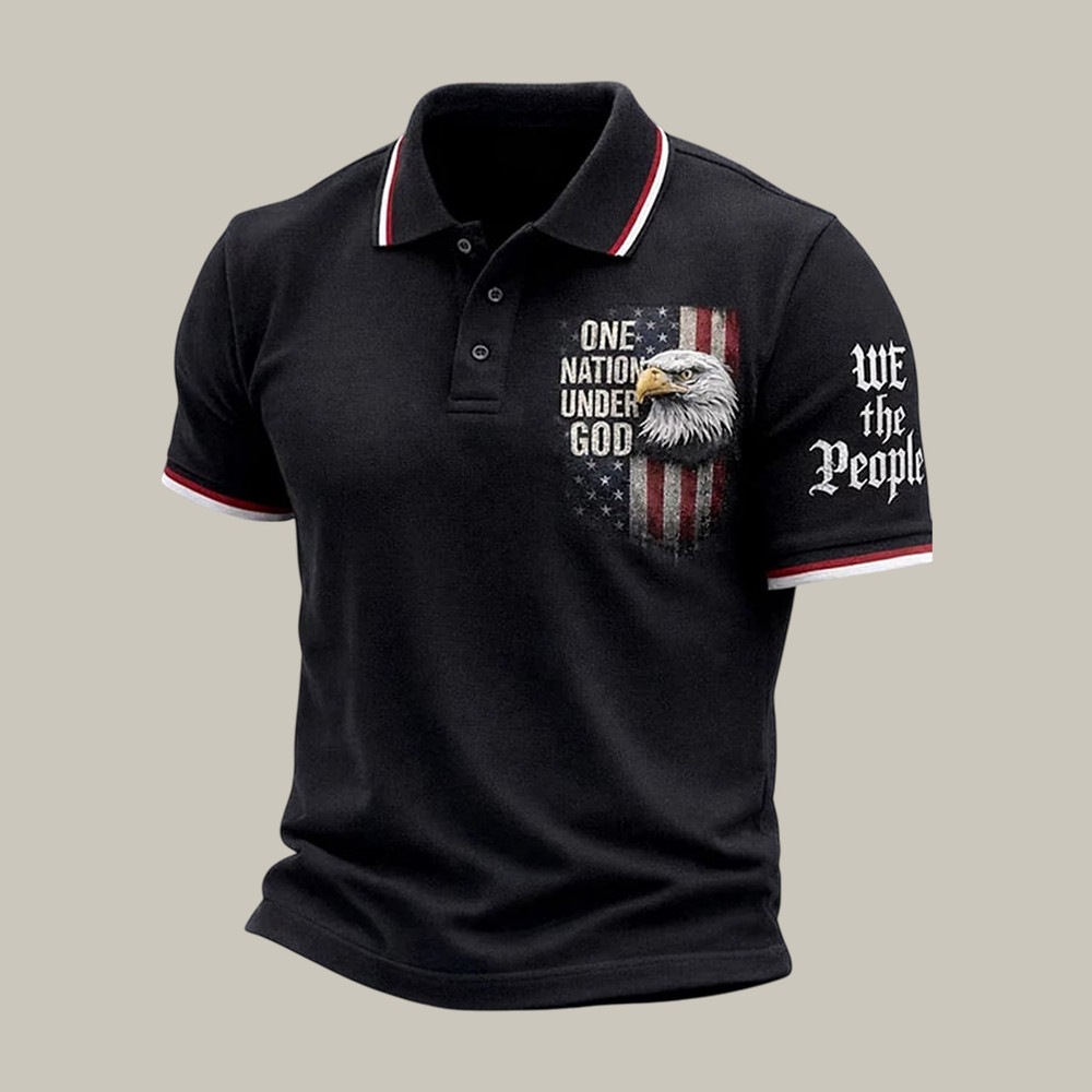 America 250th Anniversary 1776 2026 We The People Polo Shirt American Eagle Shirt