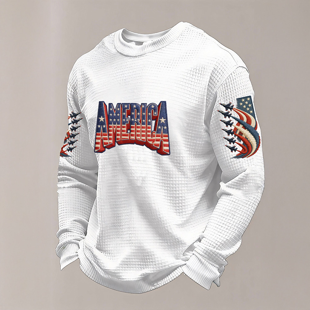 America 250Th Anniversary American Flag Long Sleeve Shirt 4th Of July Clothing Patriotic Presents