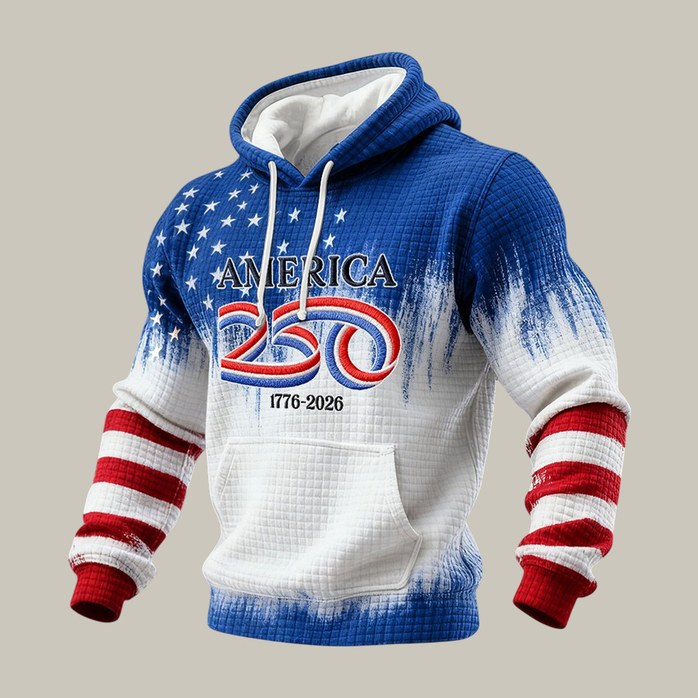 America 250th Anniversary Commemorative Hoodie July 4 Outfits Gift For Patriotic People