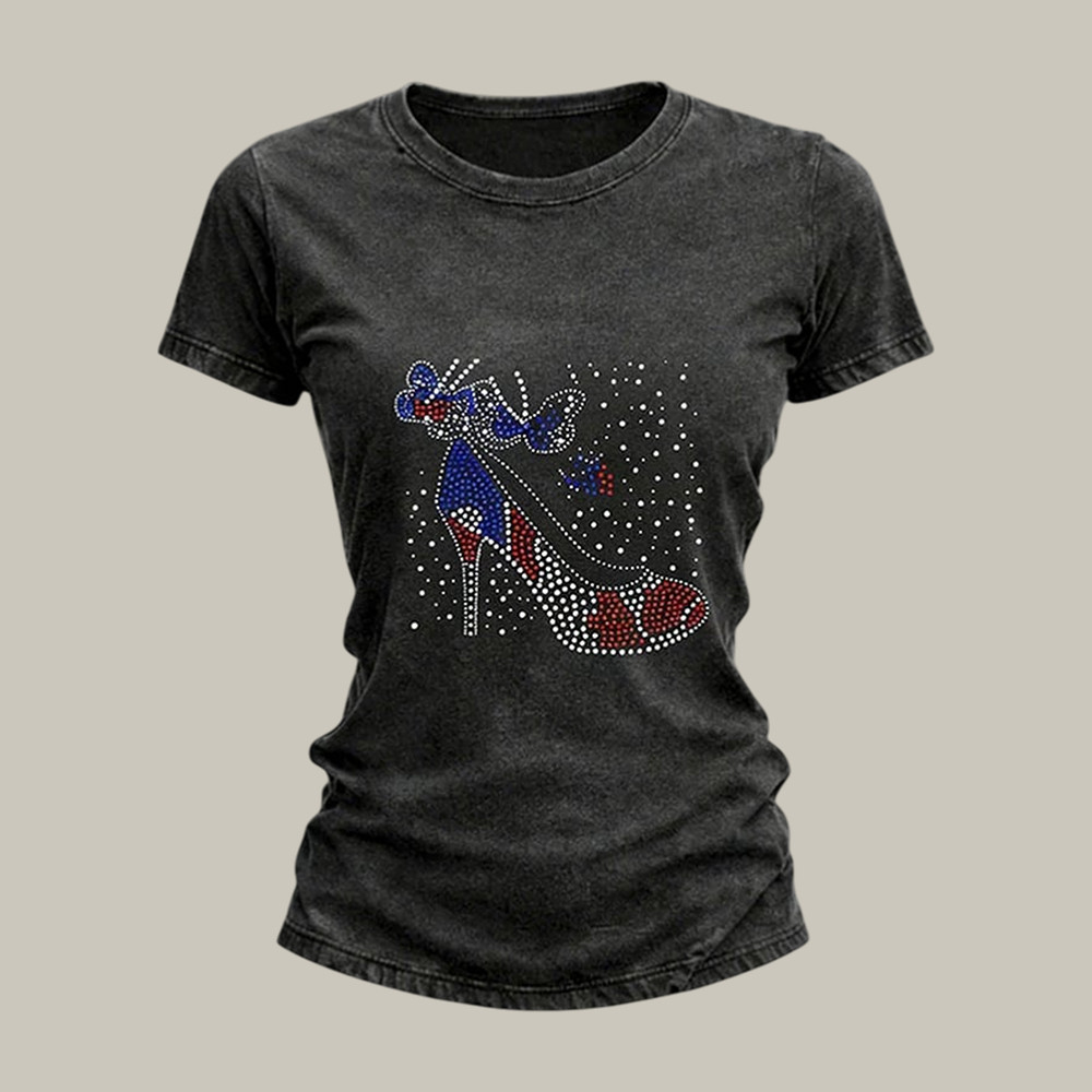 America 250th Anniversary Commemorative T-Shirt July 4 Outfits Gift For Her