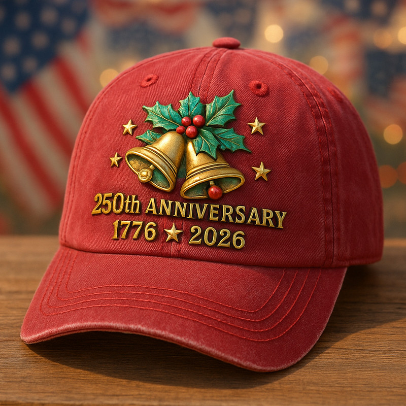 America 250Th Anniversary Hat Christmas Bell 1776 2026 Hat Patriotic Gifts For Her