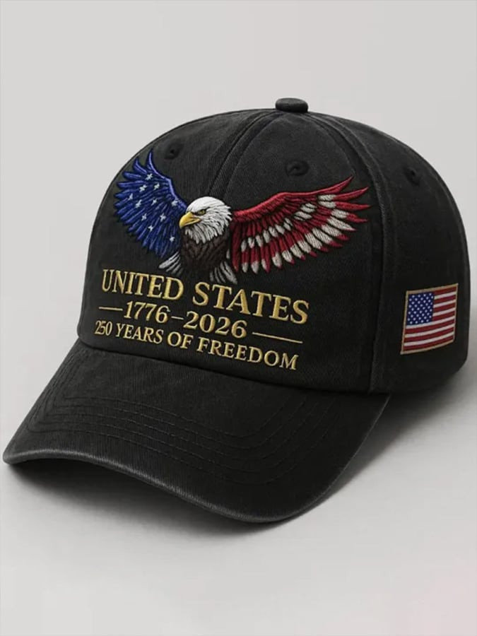 America 250th Anniversary Hat Embroidered USA 250 Years Of Freedom Hat Gifts For Patriots America 250th Anniversary Hat Embroidered USA 250 Years Of Freedom Hat Gifts For Patriots