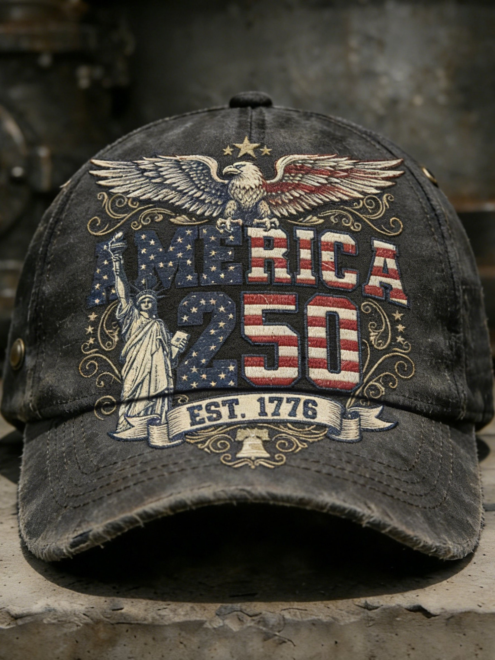 America 250Th Anniversary Hat USA Patriotic 1776 2026 Hat Fourth Of July Presents America 250Th Anniversary Hat USA Patriotic 1776 2026 Hat Fourth Of July Presents