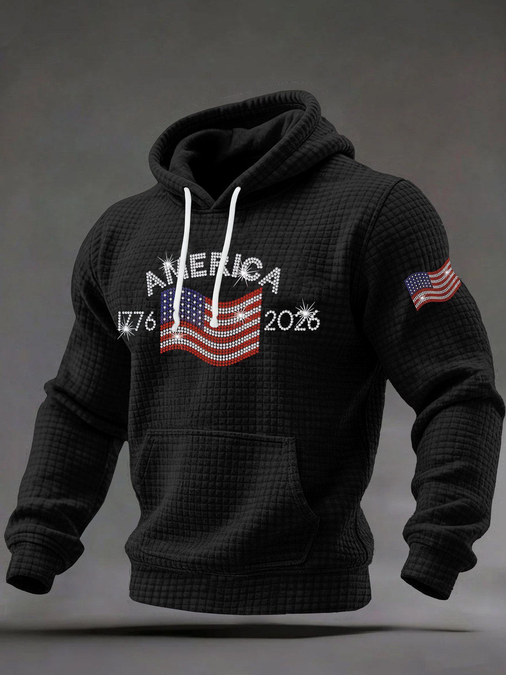 America 250th Anniversary Hoodie 1776 2026 4th Of July Clothing Unique Gifts For Boyfriend