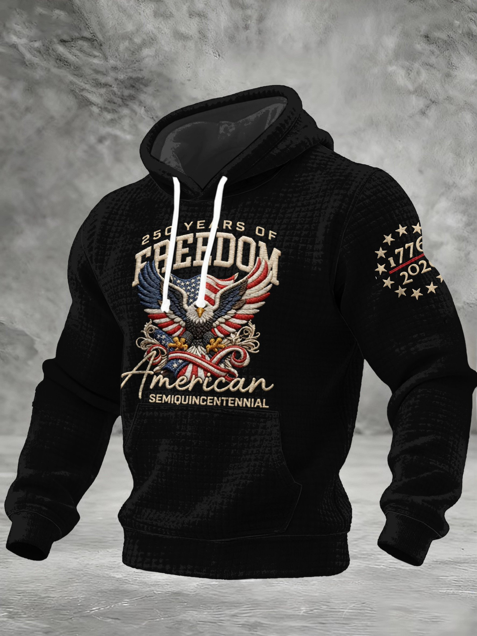 America 250Th Anniversary Hoodie USA 250 Years Of Freedom American Semiquincentennial Hoodie