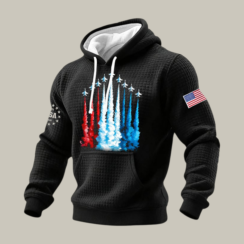 America 250Th Anniversary Jets Hoodie Fourth Of July Apparel Patriotic Presents