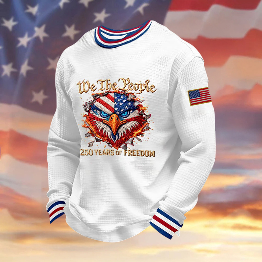 America 250th Anniversary Long Sleeve Shirt We The People Clothing 4th Of July Gift
