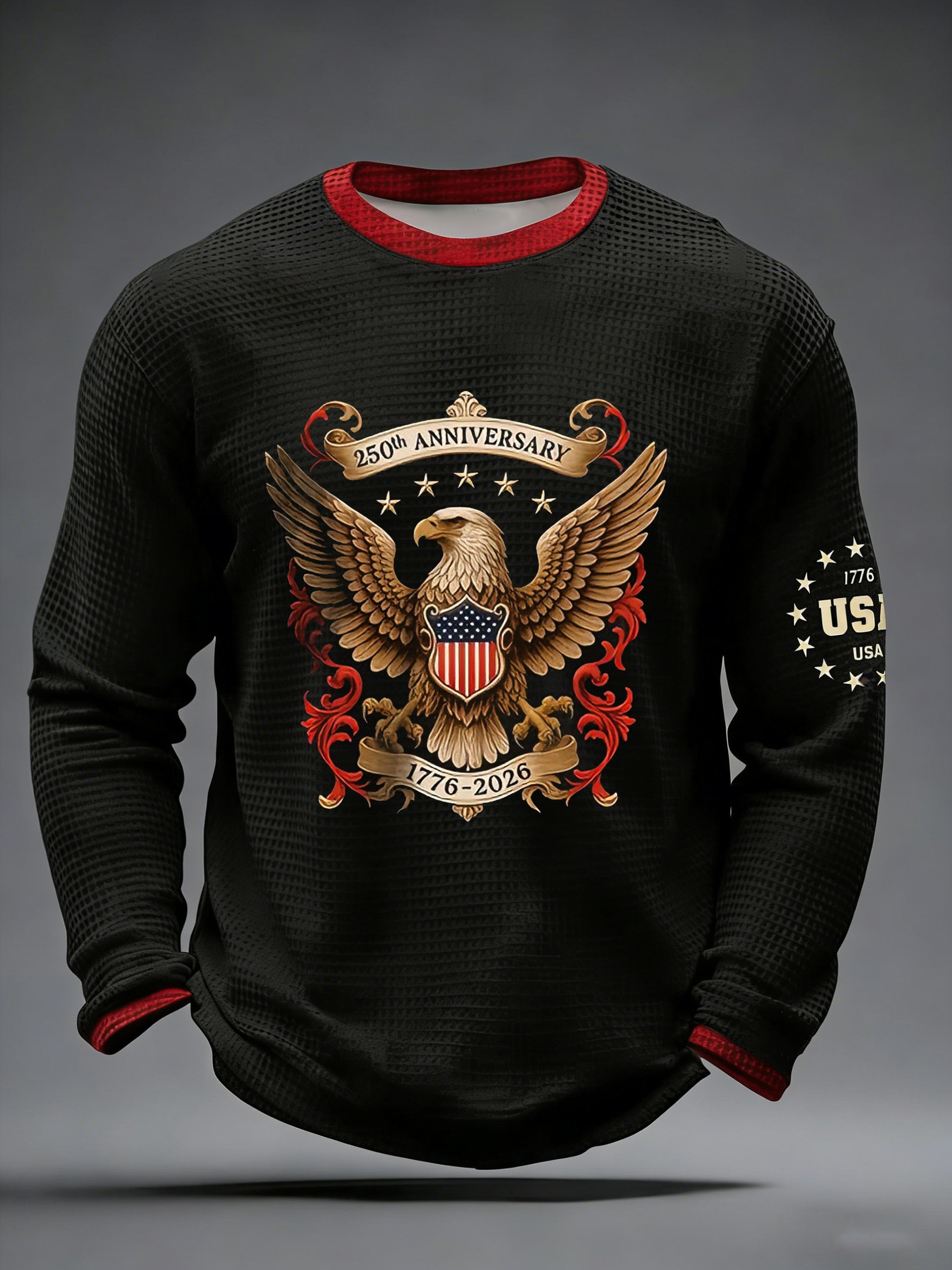 America 250Th Anniversary Long Sleeve T-Shirt 4Th Of July Apparel Patriotic Gifts For Dad America 250Th Anniversary Long Sleeve T-Shirt 4Th Of July Apparel Patriotic Gifts For Dad