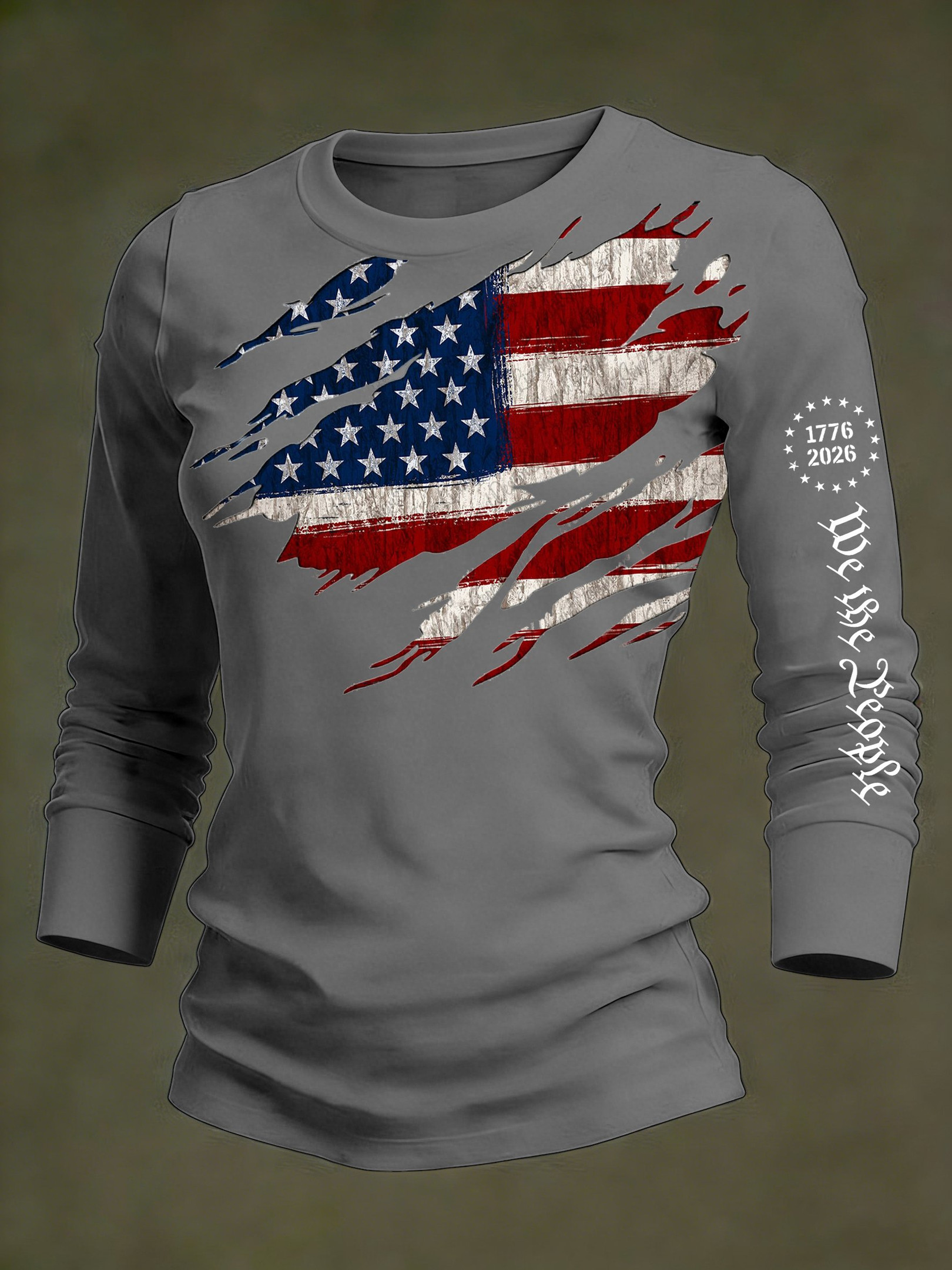 America 250th Anniversary Long Sleeve T-Shirt We The People 1776 2026 Merch Patriotic Apparel America 250th Anniversary Long Sleeve T-Shirt We The People 1776 2026 Merch Patriotic Apparel