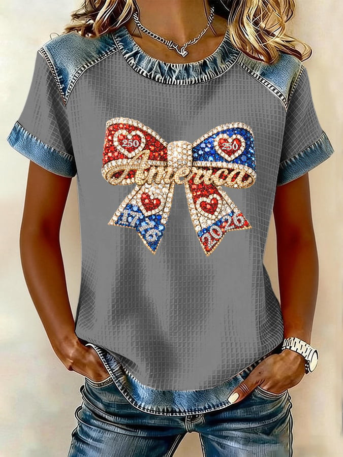 America 250th Anniversary Shirt USA Coquette Bow Patriotic 1776 2026 Merch Patriotic Presents America 250th Anniversary Shirt USA Coquette Bow Patriotic 1776 2026 Merch Patriotic Presents