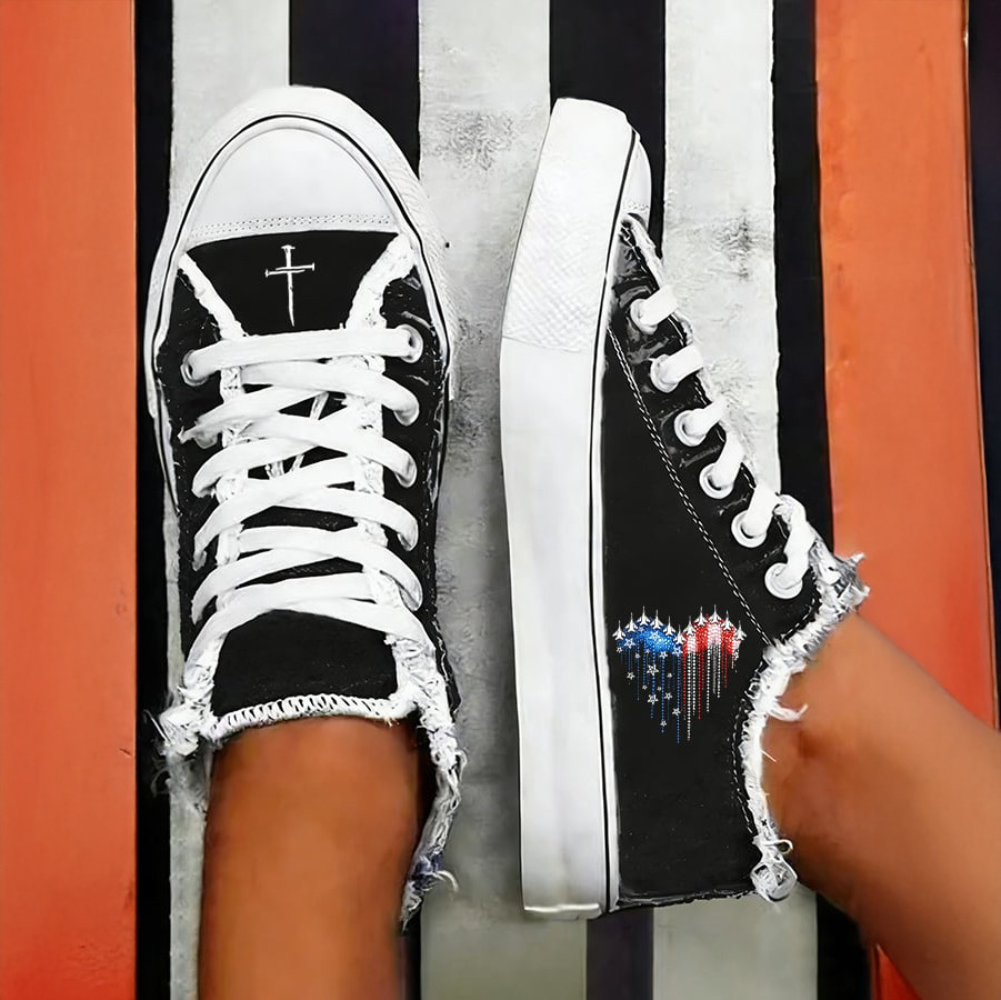 America 250th Anniversary Sneakers Independence Day Merch Cool Gift For Supporters