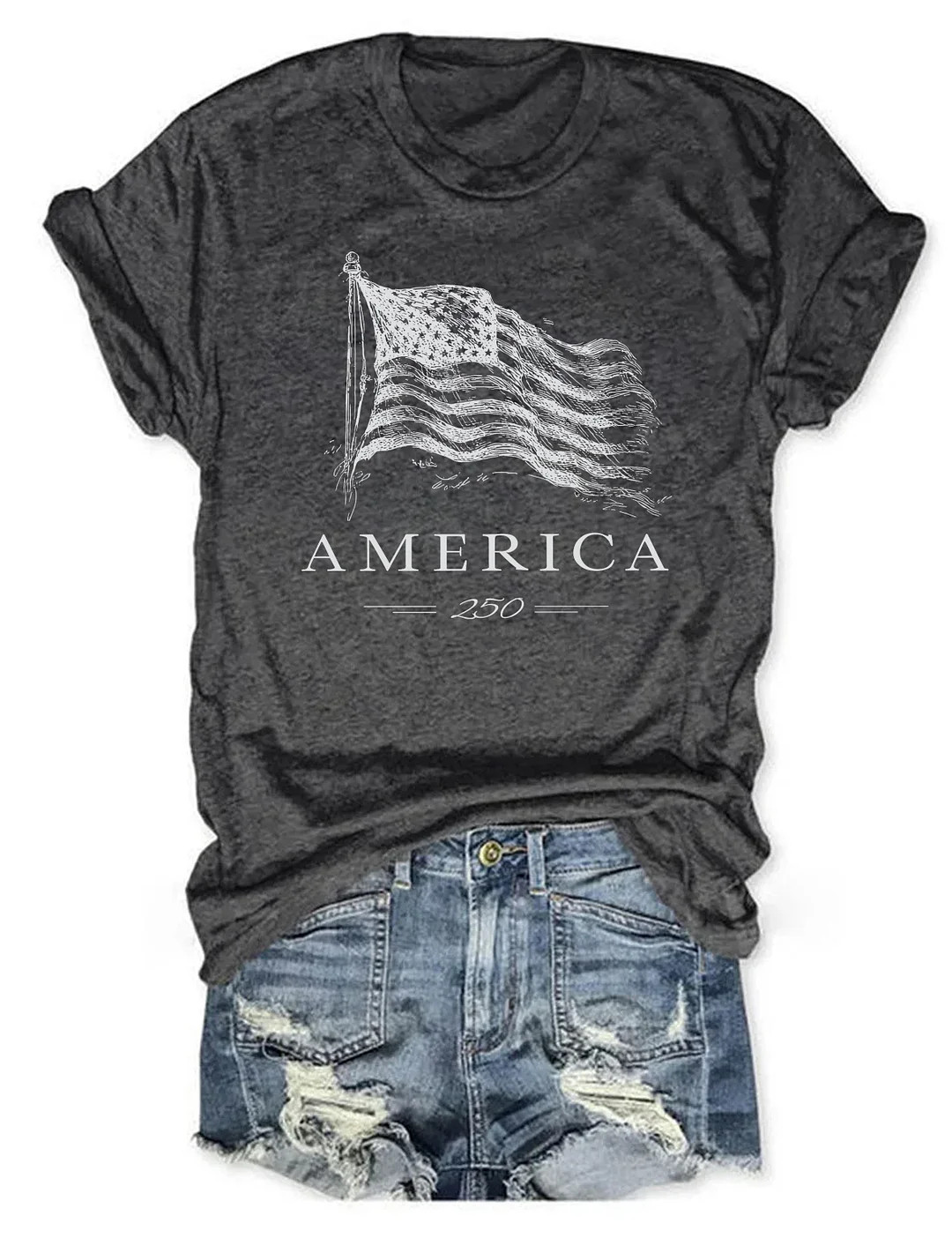 America 250th Anniversary T-Shirt Patriotic Gift 1776 2026 Independence Day Merch