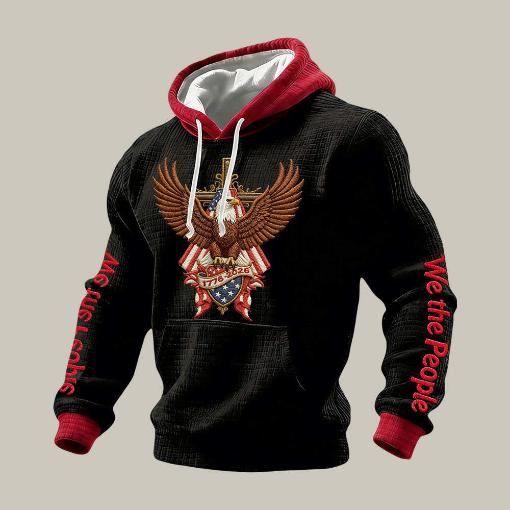 America 250th Anniversary We The People Hoodie American Eagle Apparel 4th Of July Outfit Ideas