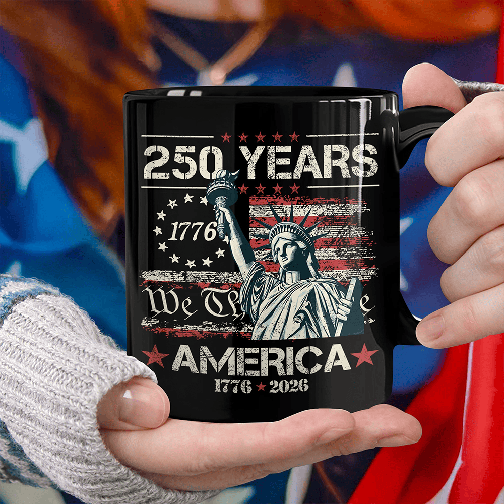 America 250th Anniversary We The People Mug Statue Of Liberty Cup Coffee Lover Gift