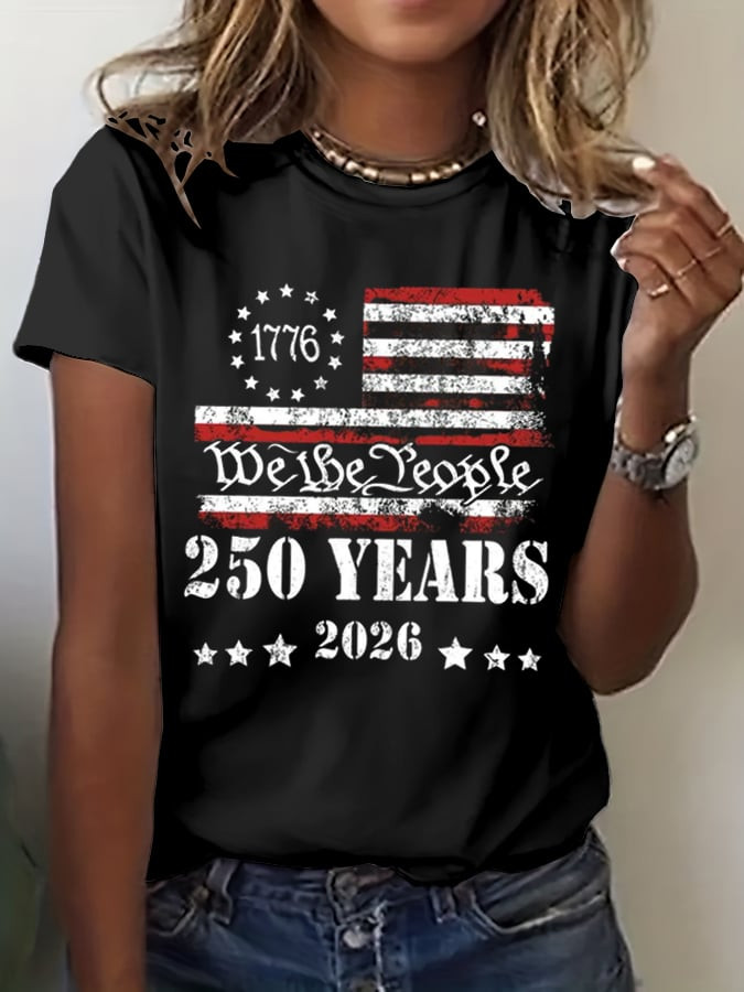 America 250th Anniversary We The People Shirt Best 4Th Of July Apparel Gifts For Mom