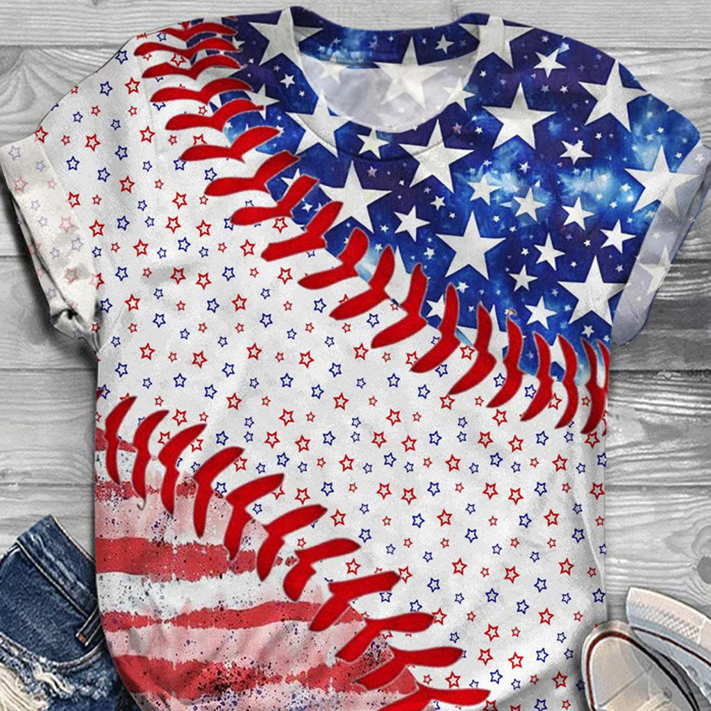 America Baseball T-Shirt Game Day Clothing Baseball Lover Gift Ideas America Baseball T-Shirt Game Day Clothing Baseball Lover Gift Ideas