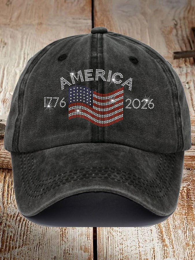 America Celebrates 250Th Anniversary 1776 2026 Hat Embroidered Patriotic Hat Gifts For Wife