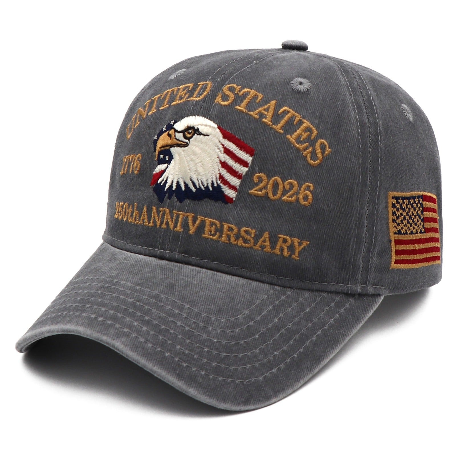 America Celebrates 250Th Anniversary Baseball Hat US Eagle Mens Merch Patriotic Presents