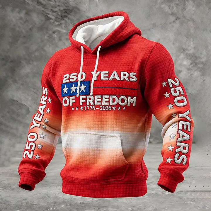 America Celebrates 250Th Anniversary Hoodie 250 Years Of Freedom Hooded Sweatshirt