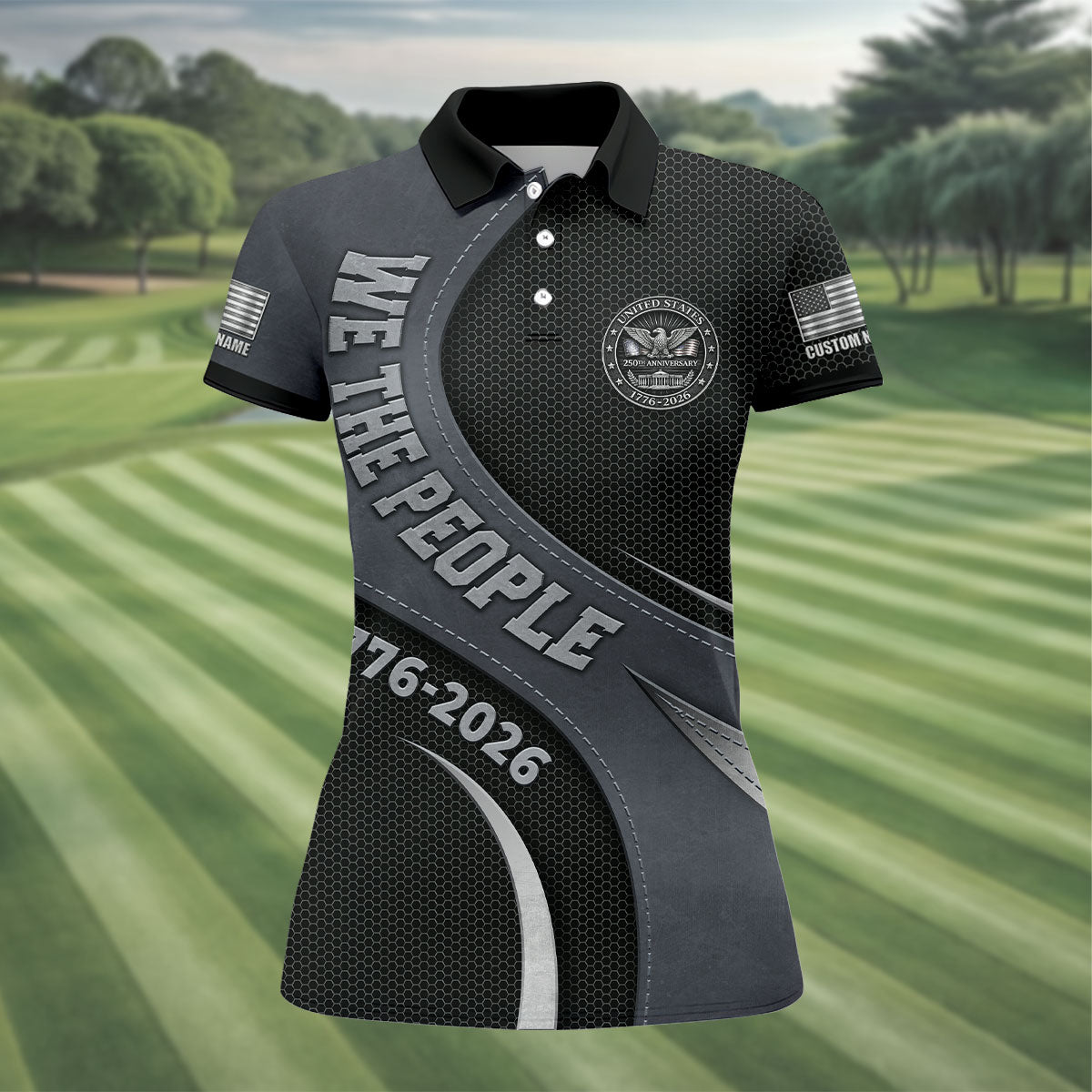 America Celebrates 250Th Anniversary Polo Shirt Women's Patriotic Clothing Gift For Sister