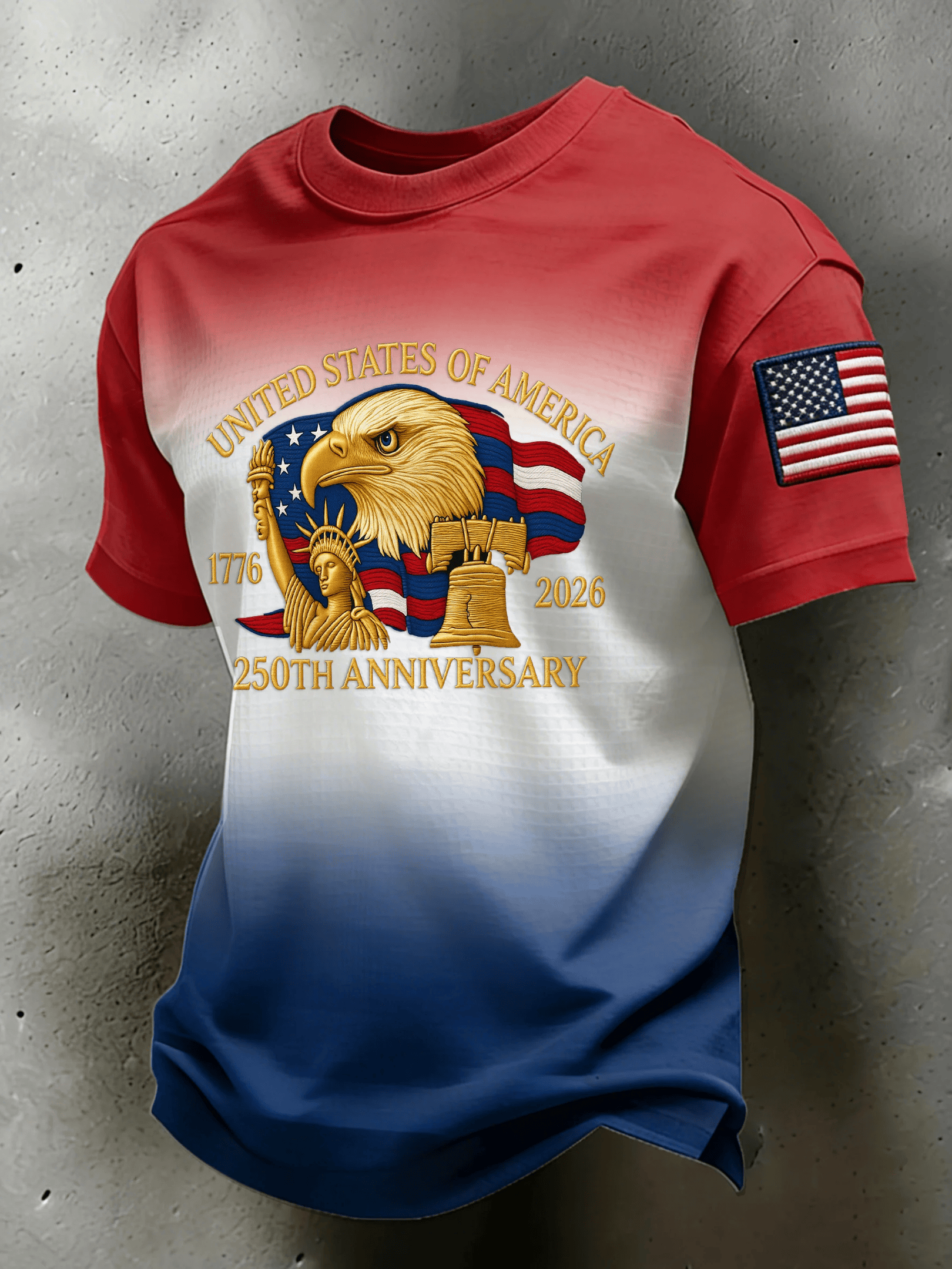 America Celebrates 250Th Anniversary Shirt US Bald Eagle Apparel Gift For Patriots