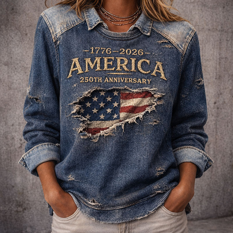 America Celebrates 250Th Anniversary Sweatshirt Independence Day Merch 4th Of July Gifts