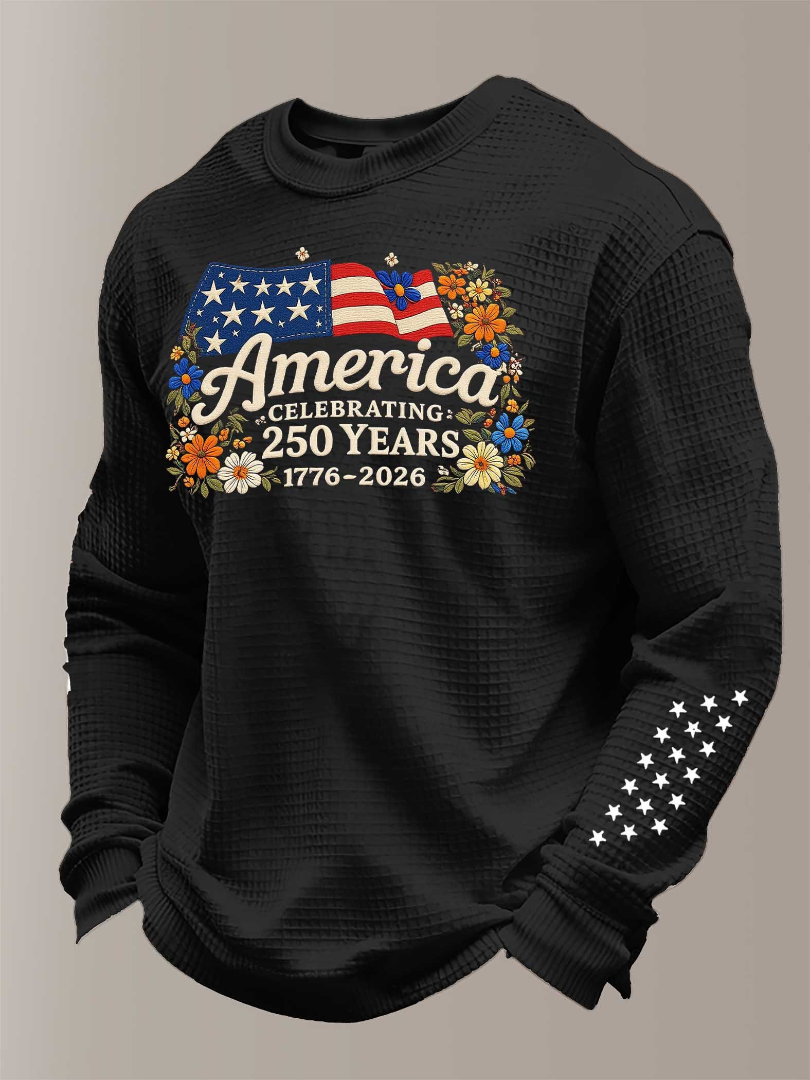 America Celebrating 250 Years Long Sleeve Shirt 1776 2026 Men Fourth Of July Clothing America Celebrating 250 Years Long Sleeve Shirt 1776 2026 Men Fourth Of July Clothing
