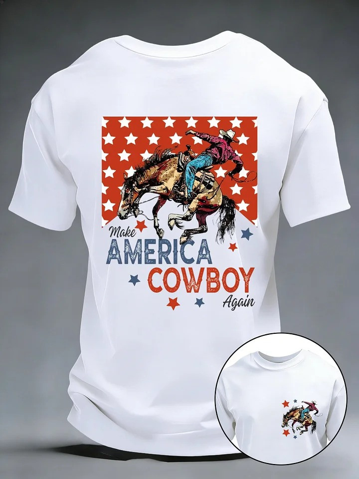 America Cowboy T Shirt Rodeo Western Pride Gift For Houston Texas Fans