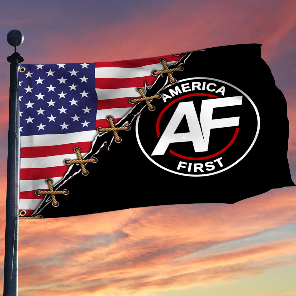America First Flag AF American Flag Nick Fuentes Merch Outdoor Decor Patriotic Gifts