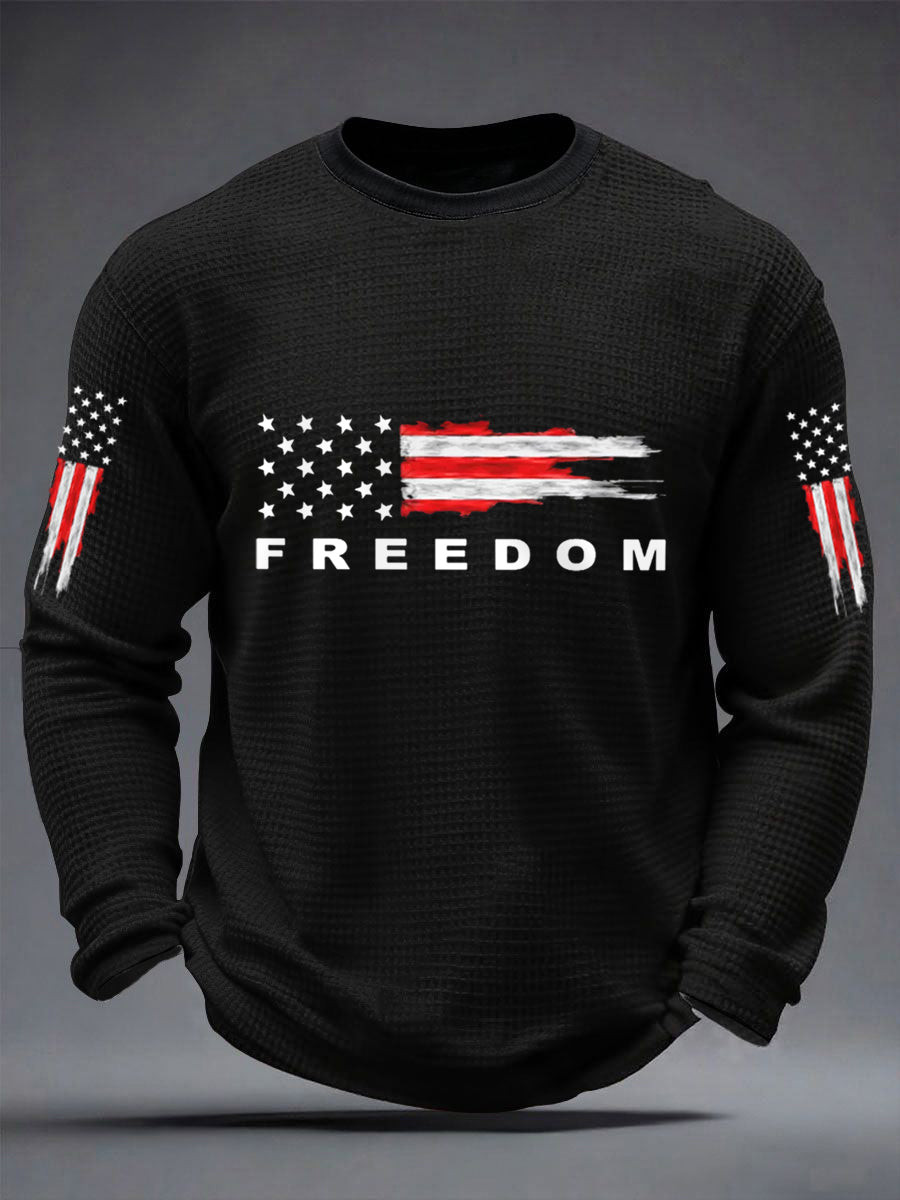 America Freedom USA Flag Long Sleeve Shirt Long Sleeve Patriotic Shirts Patriotic Gifts