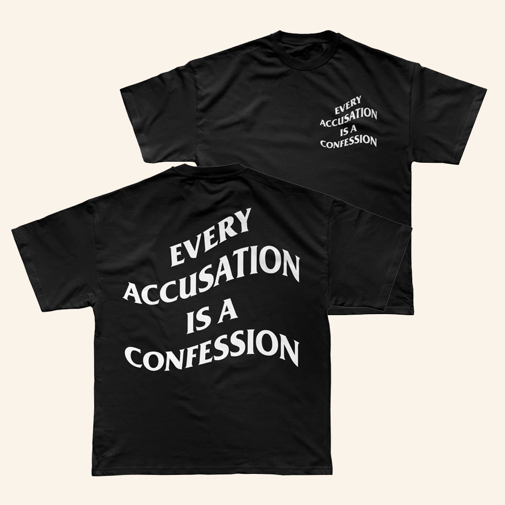 America Hates Merch Every Accusation Is A Confession T-Shirt Gifts For Brother America Hates Merch Every Accusation Is A Confession T-Shirt Gifts For Brother